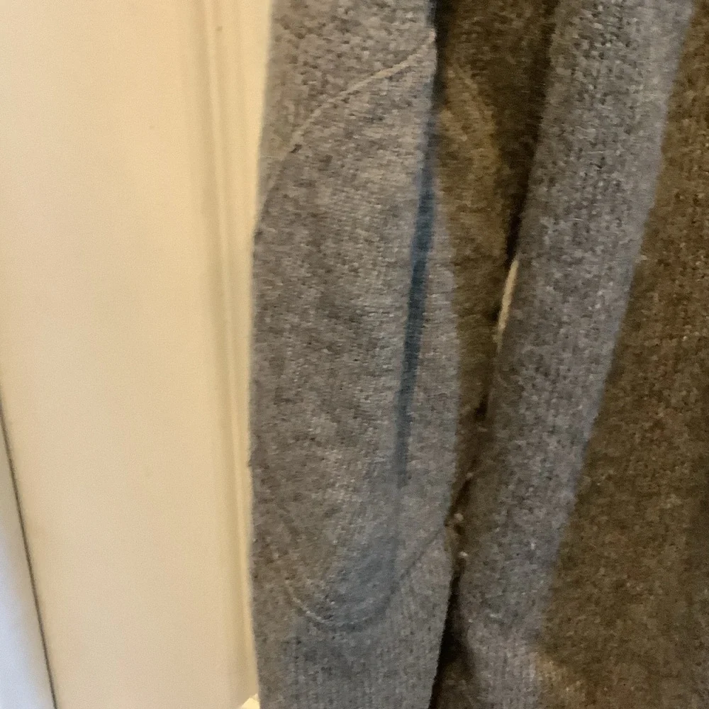 J. Crew‎ Men's taupe 1/4 Zip-Up Sweater, wool, alpaca, slim